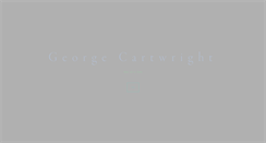 Desktop Screenshot of georgecartwright.com